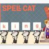 Chalk and Chuckles - Spell Cat Spelling Game