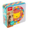 Apli Lion Stickers Shape and Colour Set (removable stickers)