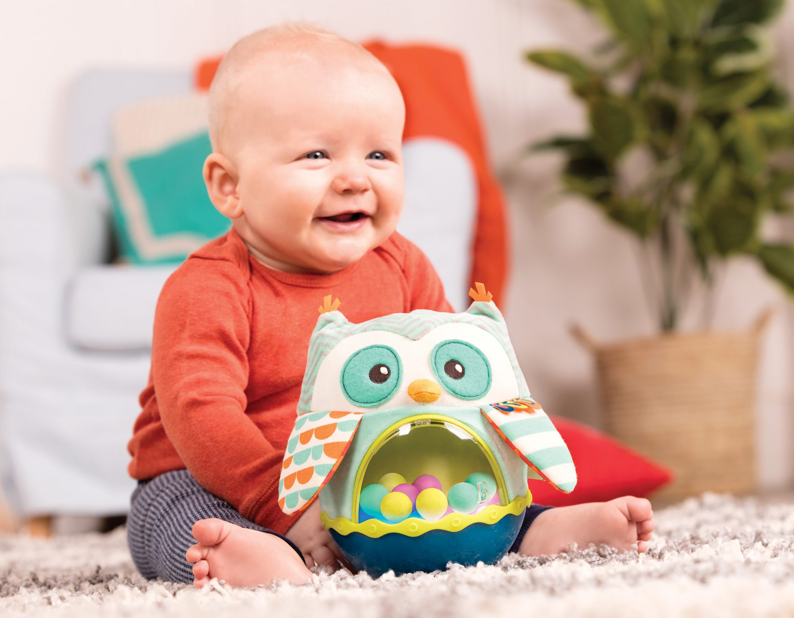 b soft roly poly owl