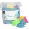 Ed-Vantage Sensory Cotton Sand with Moulds- 600g Tub