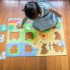 Djeco - Tactile Farm 20pc Giant Puzzle