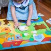 Djeco - Tactile Farm 20pc Giant Puzzle