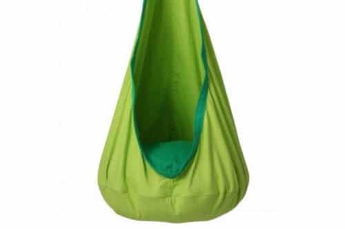 Green Cotton Pod Swing