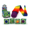 Rainbow Comet Ball with Tail