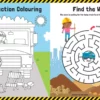 Trucks & Diggers Book and Magnetic Play - Image 3