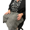 Weighted Lap Blanket - Brown Textured 2.5kg - Image 3