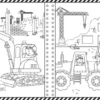 Trucks & Diggers Mega Colouring Book - Image 2