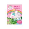 Cover of Unicorn Magic - Paint with Water, a unicorn paint book for kids featuring magical scenes of unicorns, castles, and princesses.
