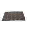 Brown textured lap blanket