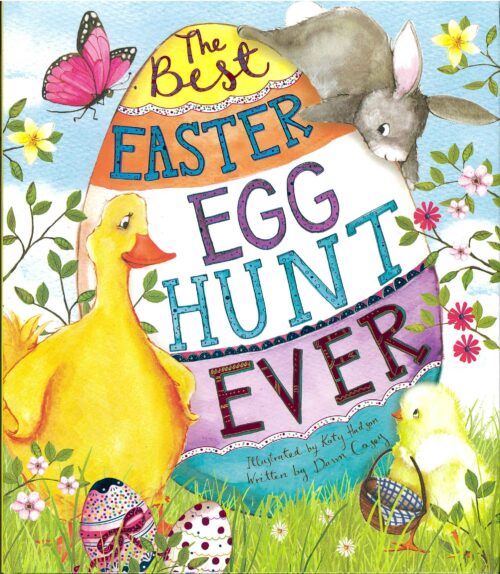 Cover of The Best Easter Hunt Ever – a charming children's book featuring a rabbit on a quest to find the most special Easter egg, with themes of kindness and friendship