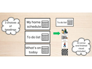 Home Visual schedule