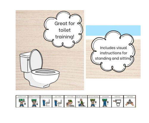Visual Storytelling Toileting
