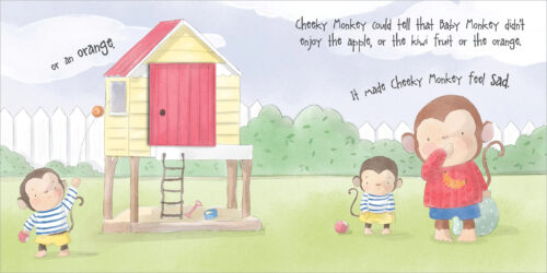 Cheeky Monkey learns to be kind