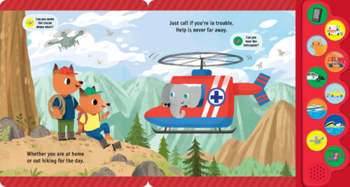 10 Button Sound Book - Emergency Vehicles - Image 2